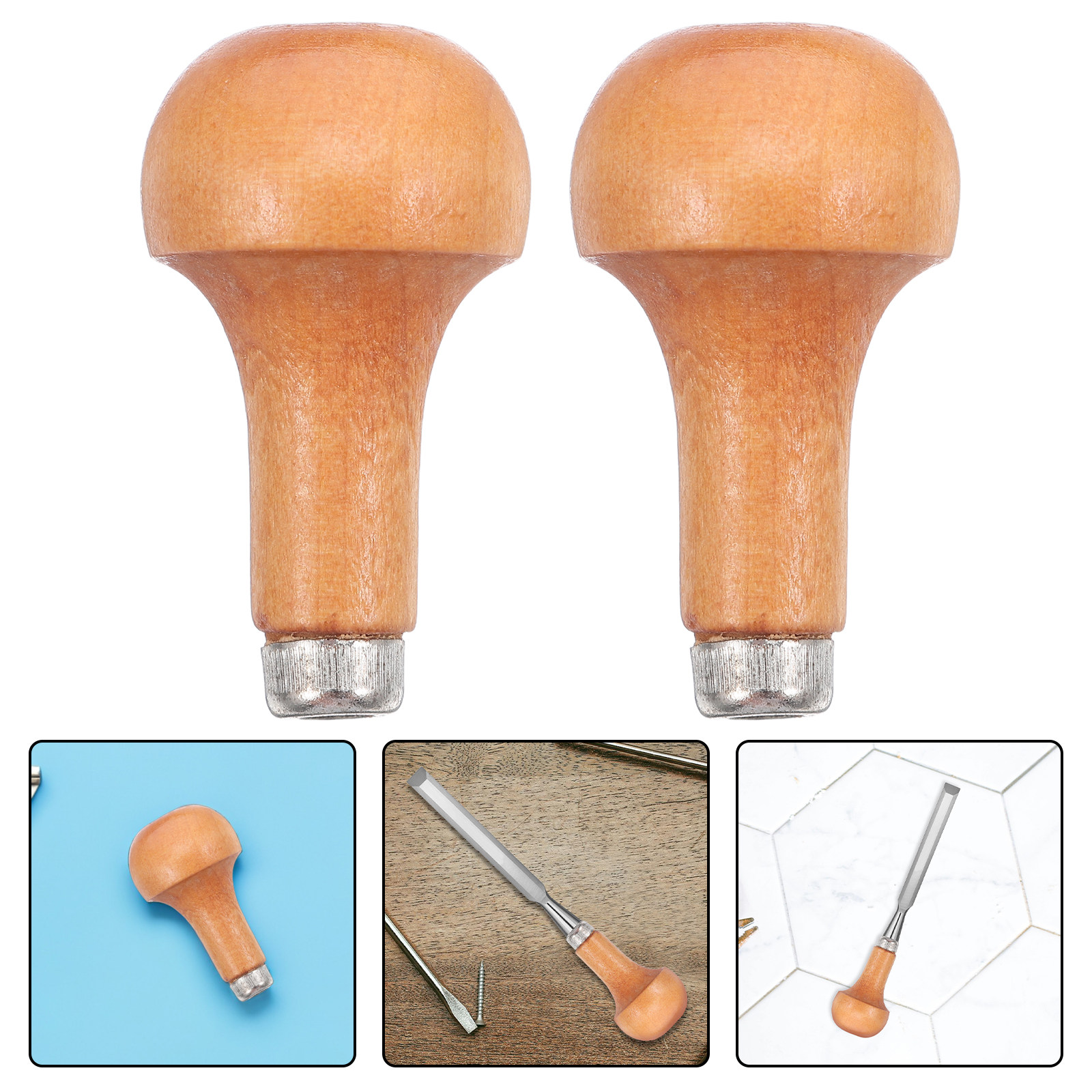 Woodworking File - 5 Pezzi Manici per Incisore su
