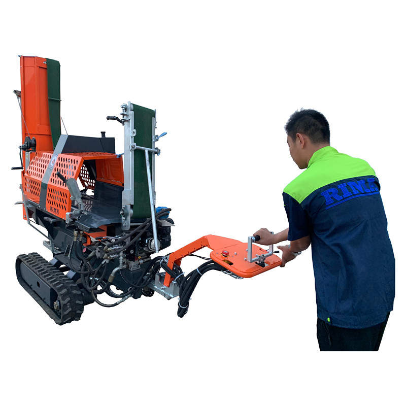 Woodworking Tool Stores - Macchina Spaccalegna YG Machinery, Trasportatore di