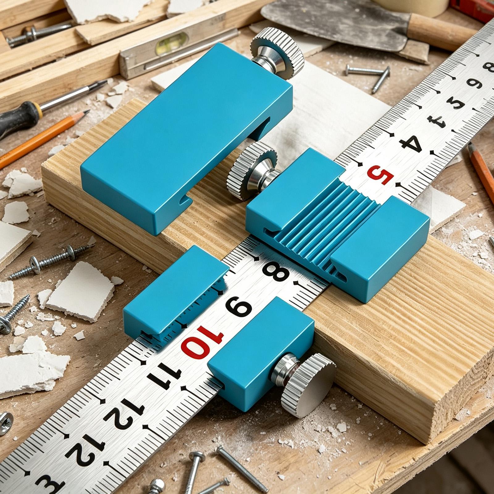 Woodworking Workshop - Strumenti per Falegnameria: Righello per Carpenteria,