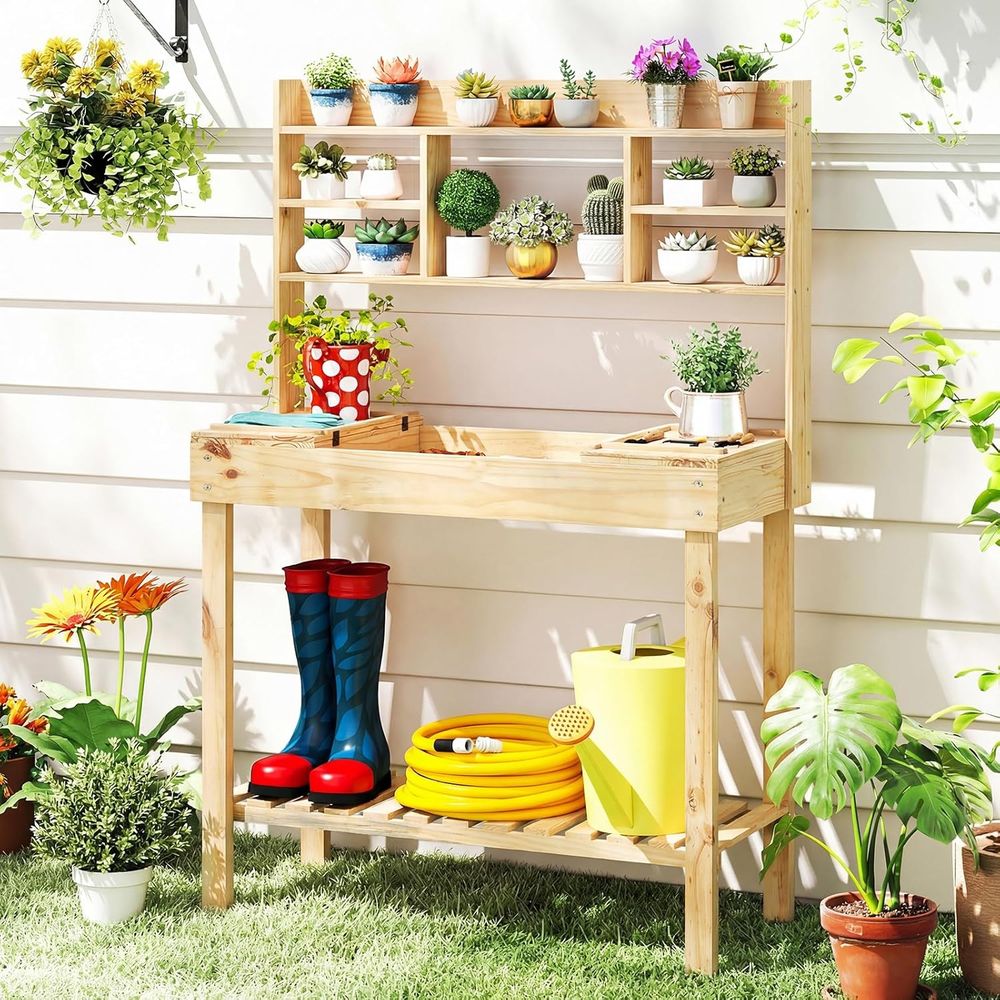 Woodworking Work Table - Tavolo da Giardinaggio, Banco da Lavoro