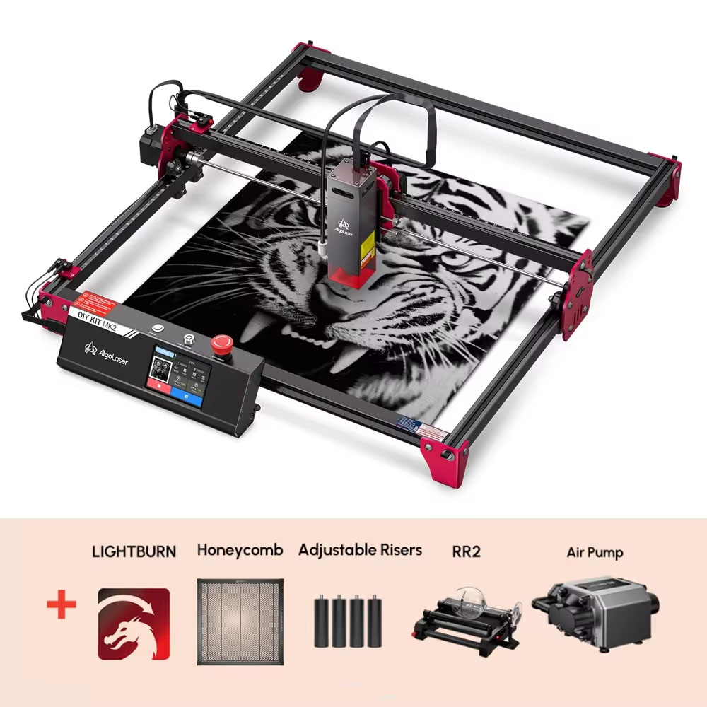 Woodworking Work Table - Algolaser DIY KIT MK2 40*43cm Macchina