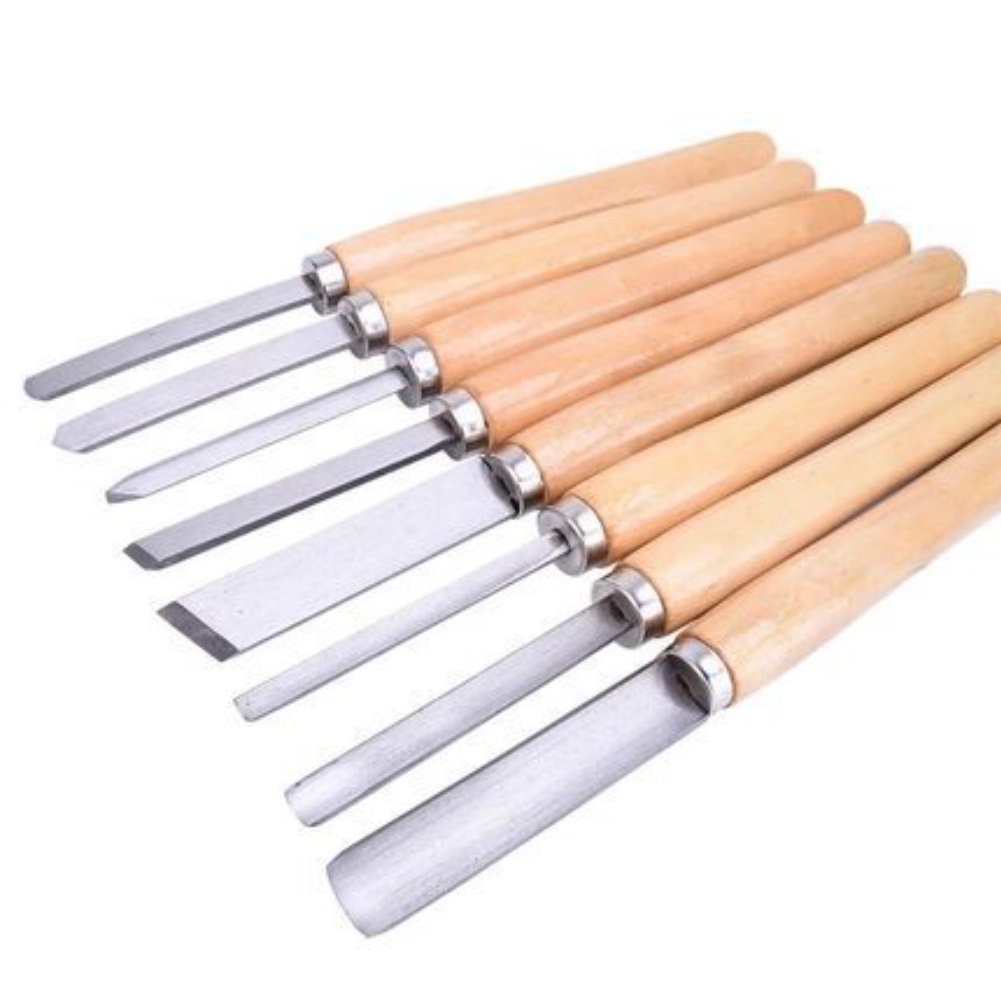 Skew Chisel Wood - Set di Scalpelli per Intaglio del
