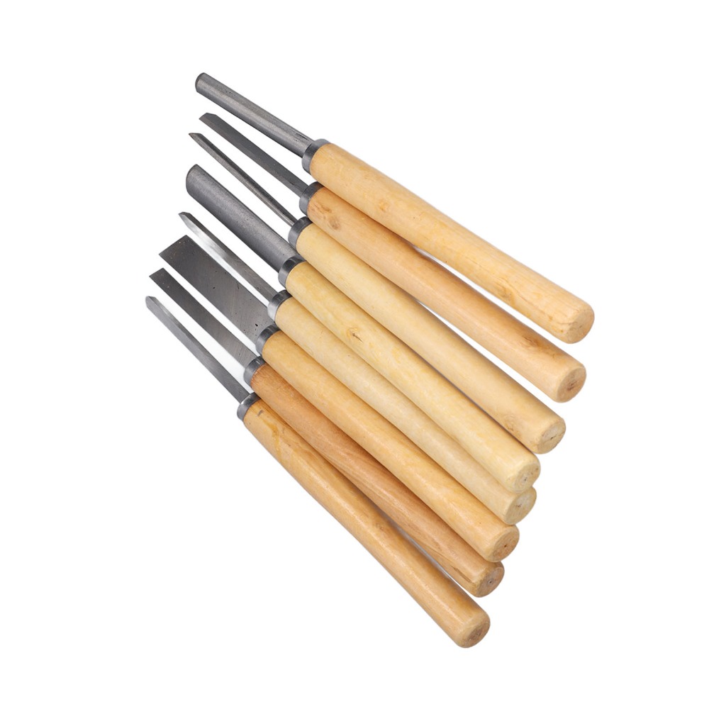 Set di 8 Scalpelli per Tornitu - Skew Chisel Wood recensione e prezzo