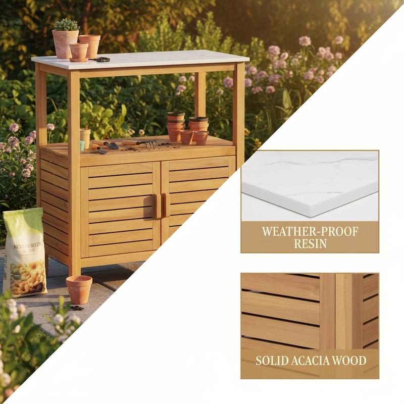 Banco da Lavoro per Giardinagg - Woodworking Work Table recensione e prezzo