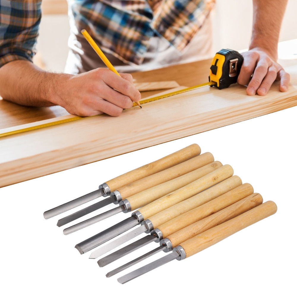 Set di 8 Scalpelli per Tornitu - Skew Chisel Wood recensione e prezzo