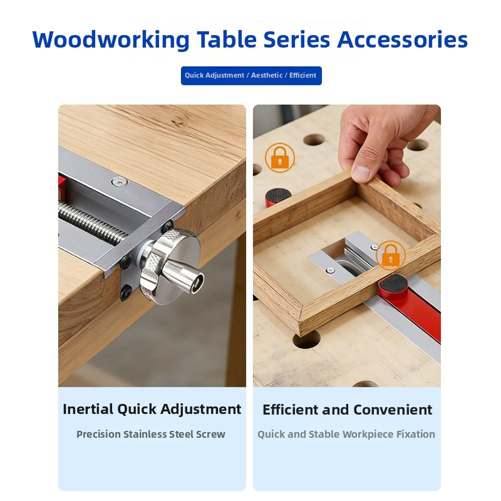 Morsetto a sgancio rapido in l - Woodworking Quick Release Vise recensione e prezzo