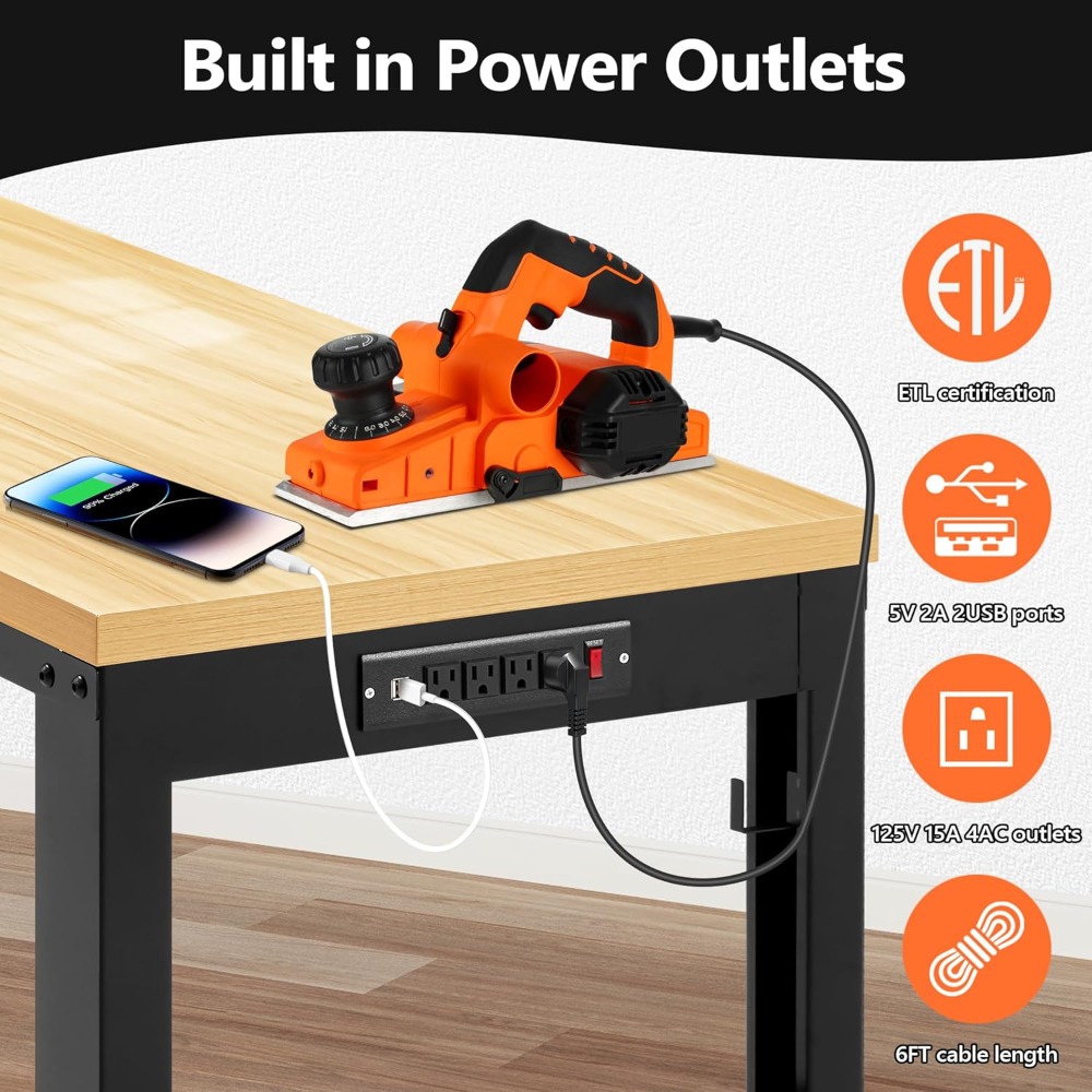 Banco da lavoro regolabile, ba - Woodworking Work Table recensione e prezzo