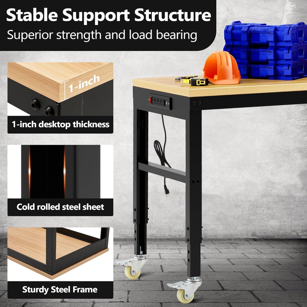 Banco da lavoro regolabile, ba - Woodworking Work Table recensione e prezzo