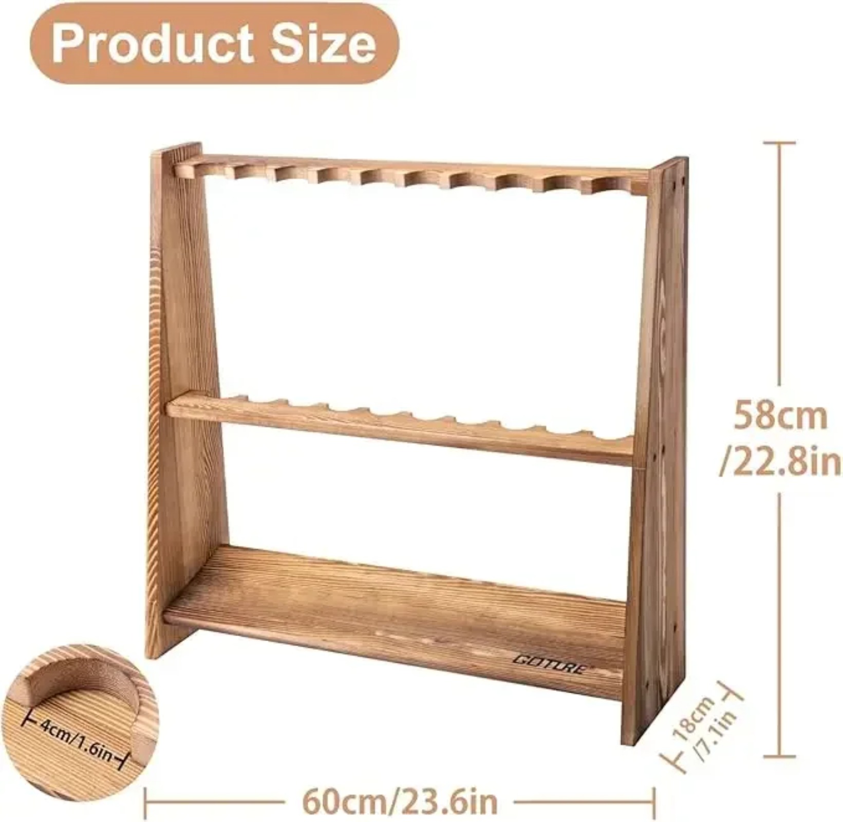 Goture Portacanne da Pesca in  - Woodworking Show recensione e prezzo