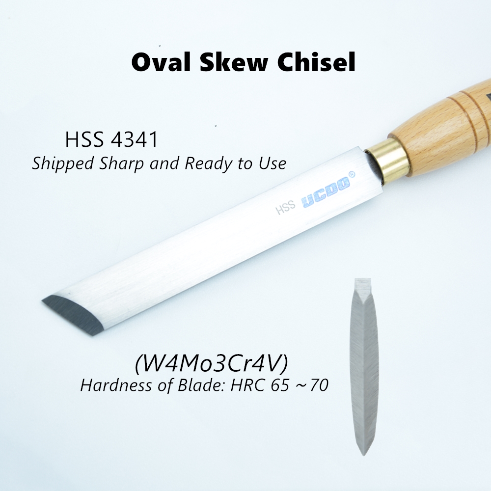 UCDO HSS 26mm Tornitura del le - Skew Chisel Wood recensione e prezzo