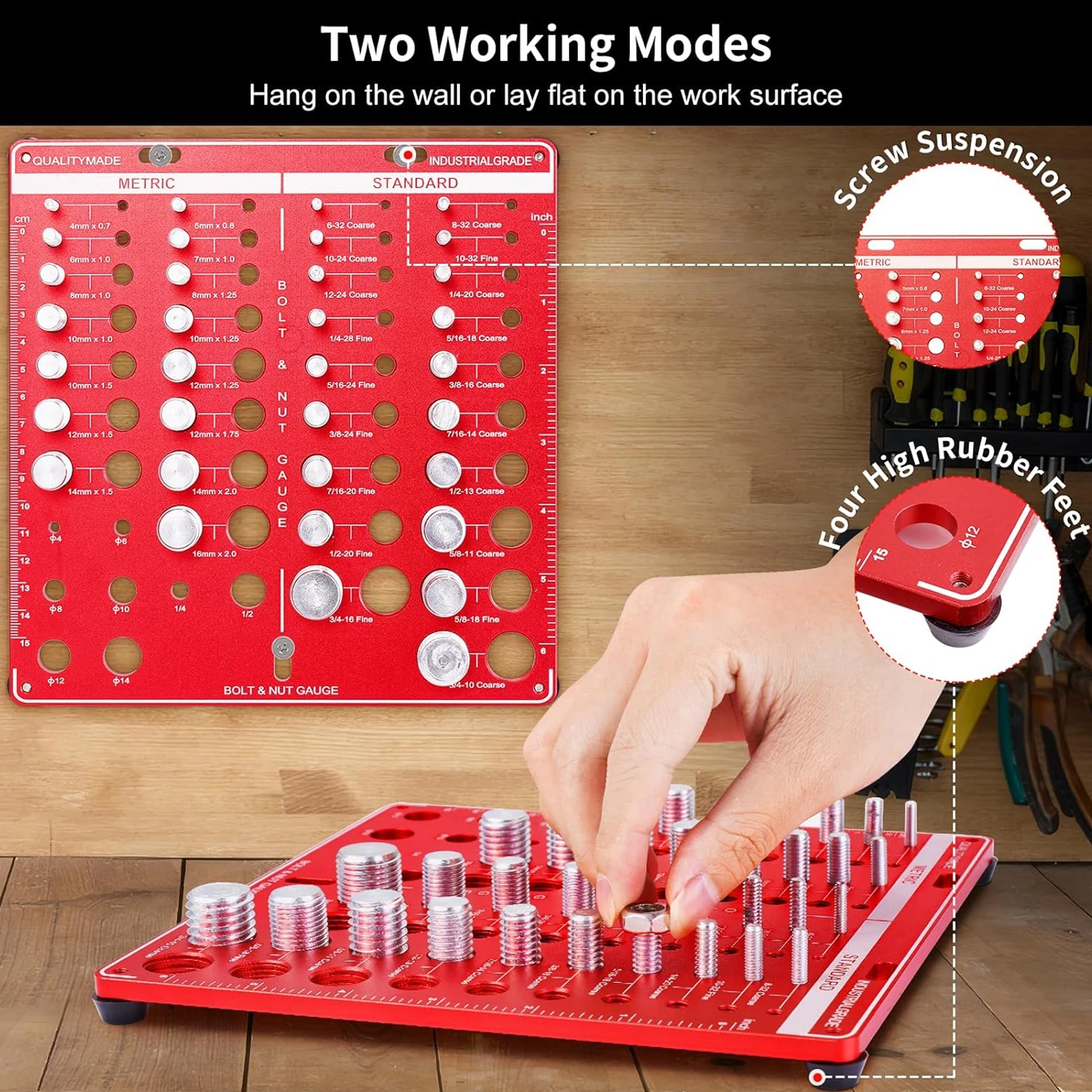 Set di calibri per filetti di  - Woodworking Tool Stores recensione e prezzo