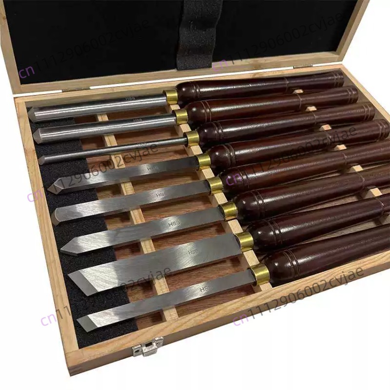 Set di 8 Utensili per Tornitur - Skew Chisel Wood recensione e prezzo