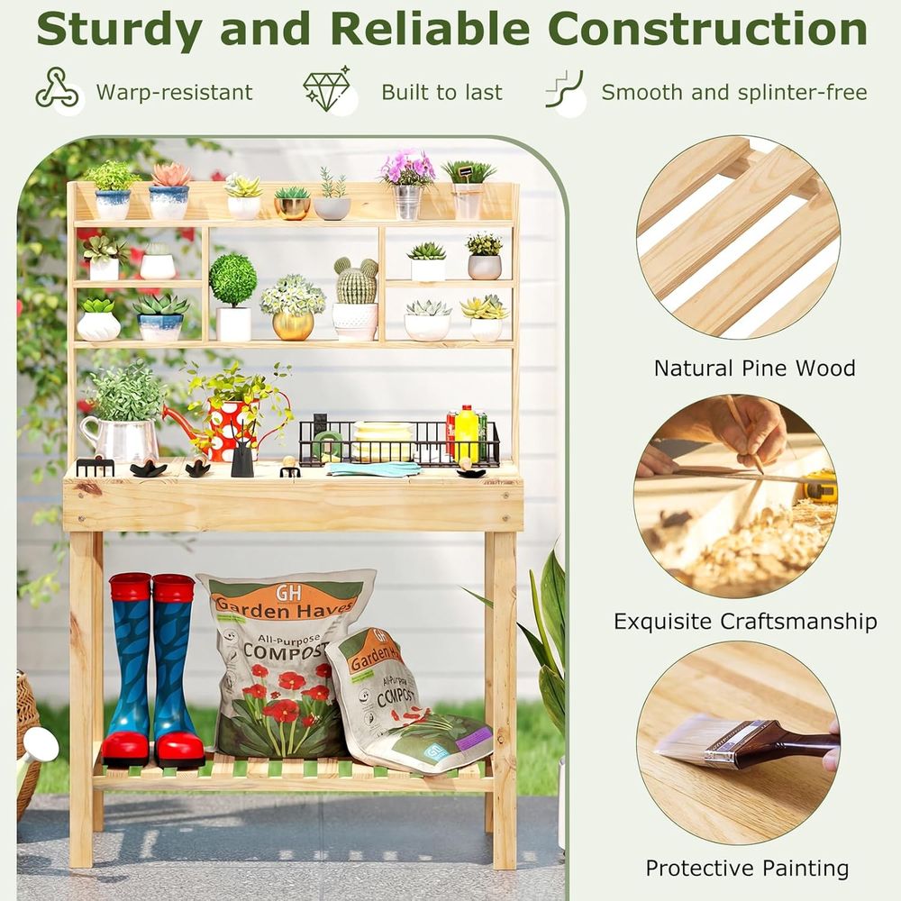 Tavolo da Giardinaggio, Banco  - Woodworking Work Table recensione e prezzo