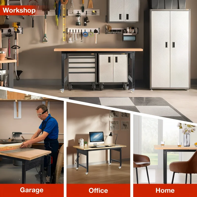 Nuovo Banco da Lavoro Regolabi - Woodworking Work Table recensione e prezzo