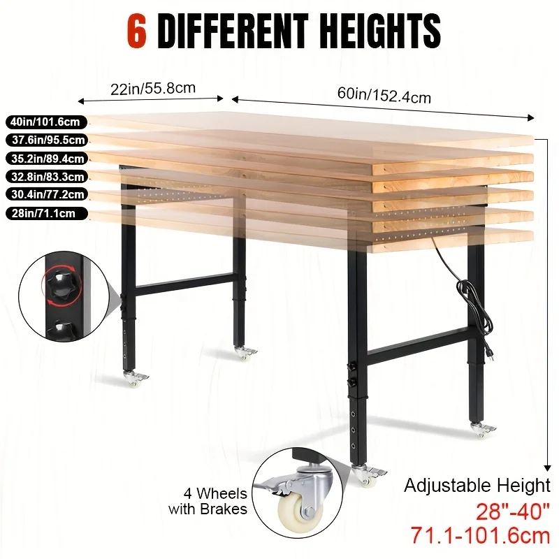 Nuovo Banco da Lavoro Regolabi - Woodworking Work Table recensione e prezzo