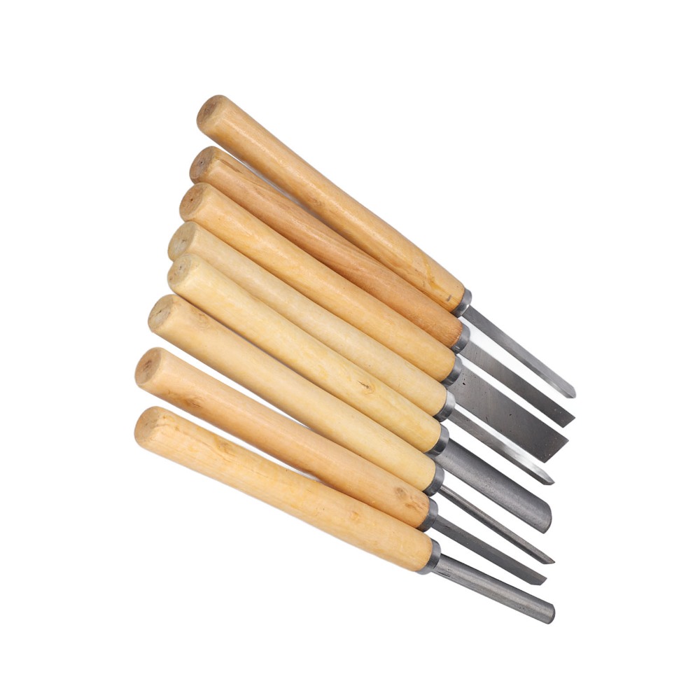 Set di 8 Scalpelli per Tornitu - Skew Chisel Wood recensione e prezzo